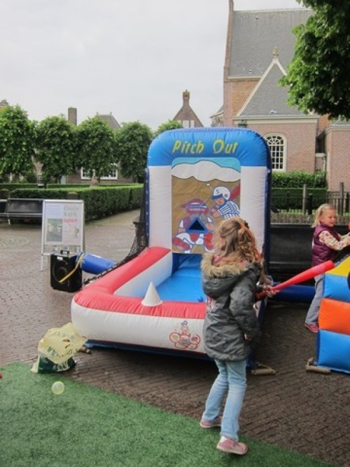 Honkbalspel opblaasbaar